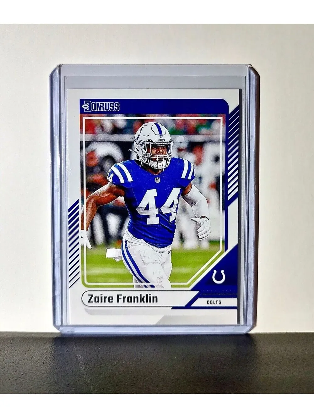 Zaire Franklin 2024 Panini Donruss NFL #257 Card Indianapolis Colts